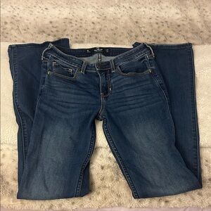 Hollister Women's Dark Blue Boot cut Jeans